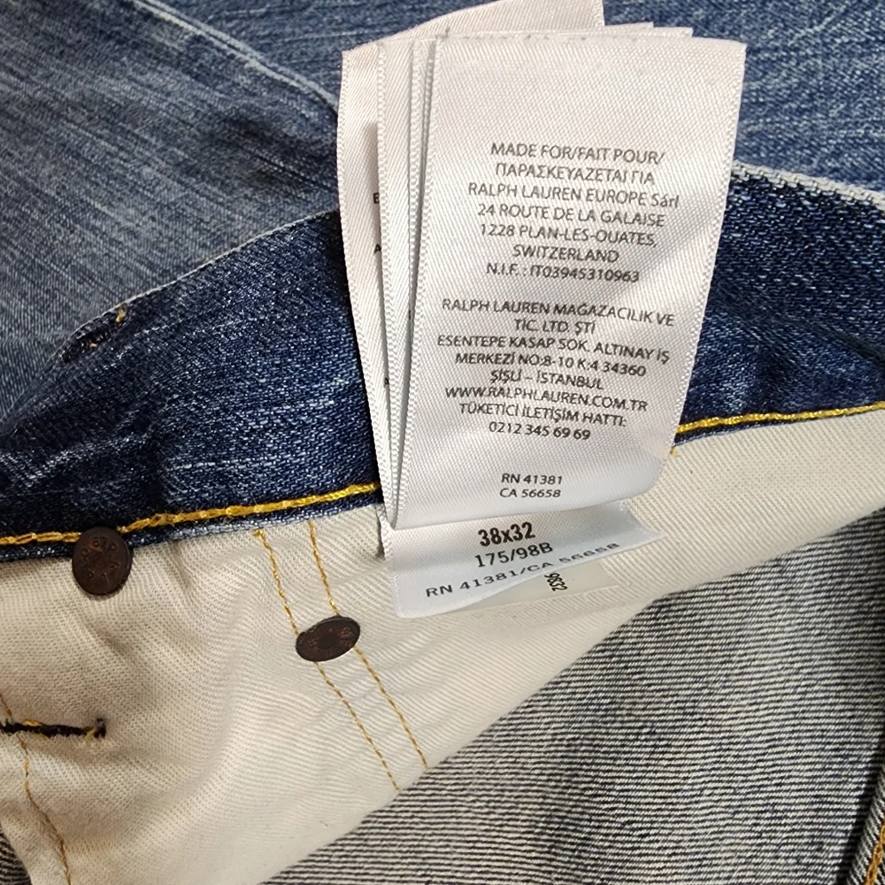 Polo Ralph Lauren Hampton Relaxed Straight Jeans Men‎ 38x32